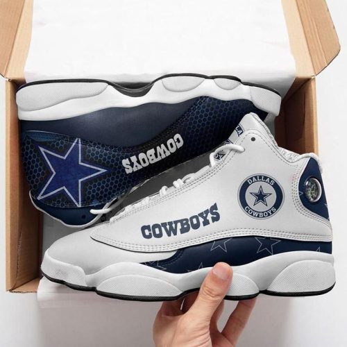 Dallas Cowboys Air Jordan 13 Sneaker Custom For Fans Gift