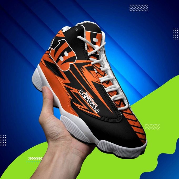 Cincinnati Bengals Air Jordan 13 Sneaker Custom For Fans Gift