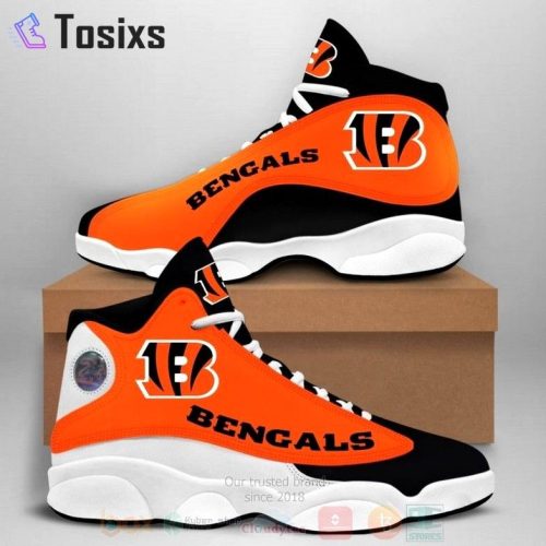 Cincinnati Bengals Air Jordan 13 Sneaker Custom For Fans Gift