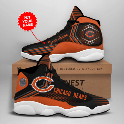 Chicago Bears Air Jordan 13 Sneaker Custom For Fans Gift