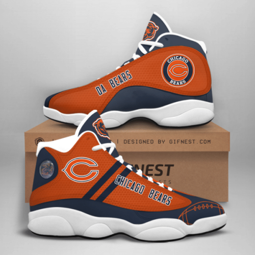 Chicago Bears Air Jordan 13 Sneaker Custom For Fans Gift