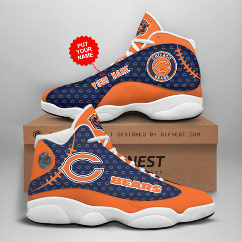 Chicago Bears Air Jordan 13 Sneaker Custom For Fans Gift