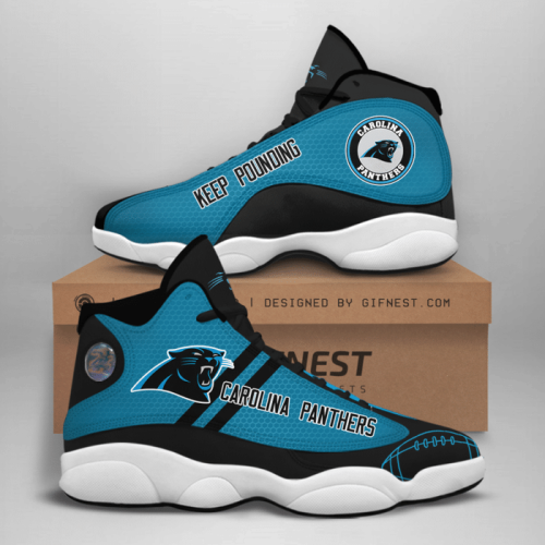 Carolina Panthers Air Jordan 13 Sneaker Custom For Fans Gift