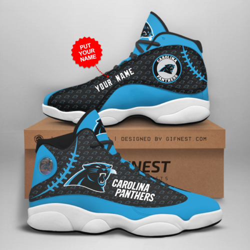 Carolina Panthers Air Jordan 13 Sneaker Custom For Fans Gift