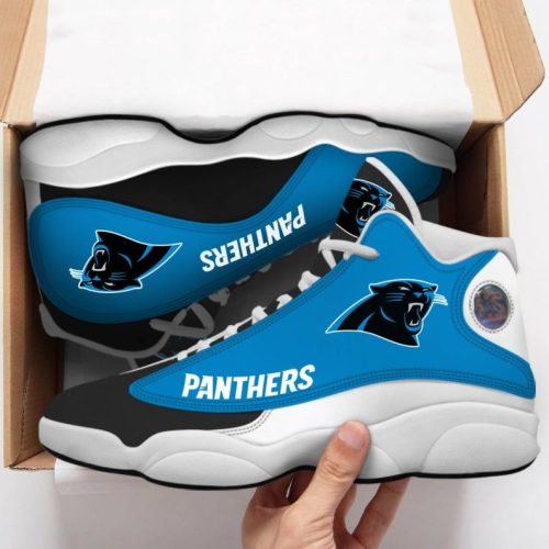Carolina Panthers Air Jordan 13 Sneaker Custom For Fans Gift