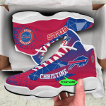 Buffalo Bills Air Jordan 13 Sneaker Custom For Fans Gift