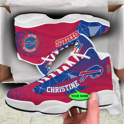 Buffalo Bills Air Jordan 13 Sneaker Custom For Fans Gift