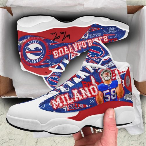 Buffalo Bills Air Jordan 13 Sneaker Custom For Fans Gift