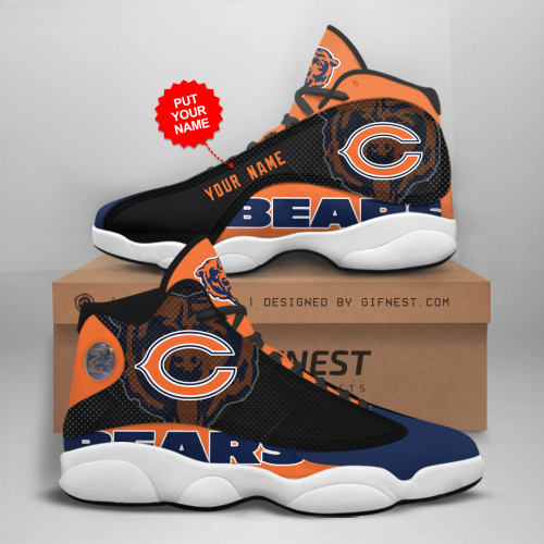 Chicago Bears Air Jordan 13 Sneaker Custom For Fans Gift