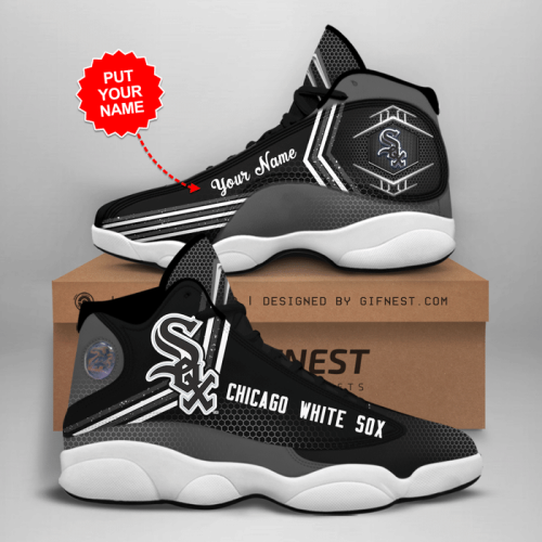 Chicago White Sox Air Jordan 13 Sneaker Custom For Fans  Unisex Shoes Gift
