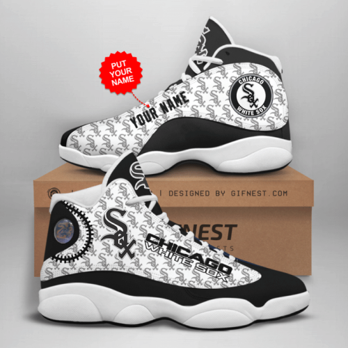 Chicago White Sox Air Jordan 13 Sneaker Custom For Fans  Unisex Shoes Gift