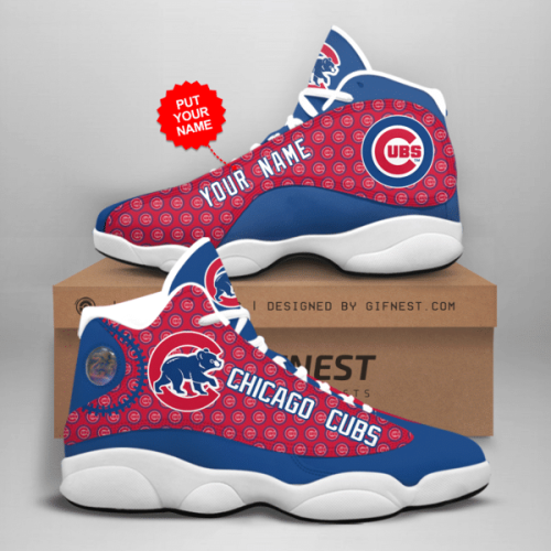 Chicago Cubs Air Jordan 13 Sneaker Custom For Fans  Unisex Shoes Gift