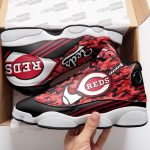 Cincinnati Reds Air Jordan 13 Sneaker Custom For Fans  Unisex Shoes Gift