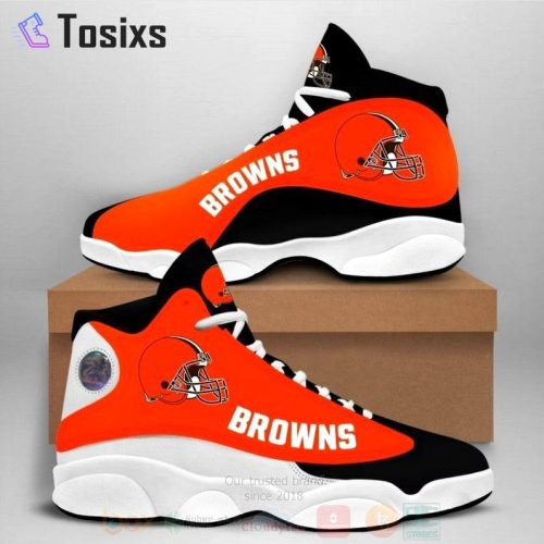 Cleveland Browns Air Jordan 13 Sneaker Custom For Fans Gift
