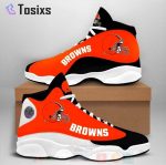 Cleveland Browns Air Jordan 13 Sneaker Custom For Fans Gift
