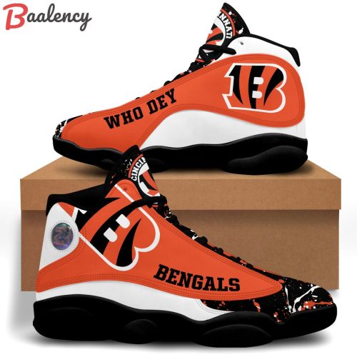 Cincinnati Bengals NFL Air Jordan 13 Sneaker Custom For Fans Gift