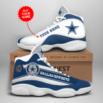 Dallas Cowboys NFL Air Jordan 13 Sneaker Custom For Fans Gift