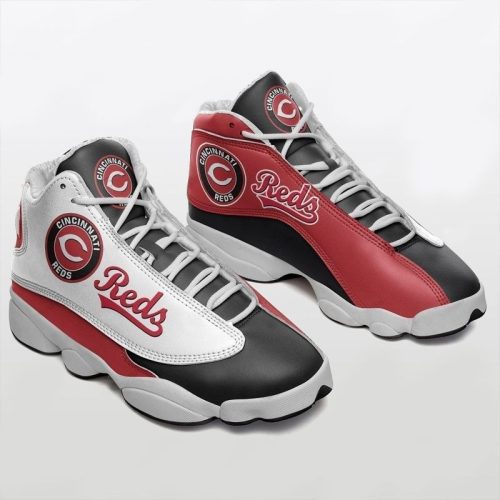 Cincinnati Reds Air Jordan 13 Sneaker Custom For Fans  Unisex Shoes Gift