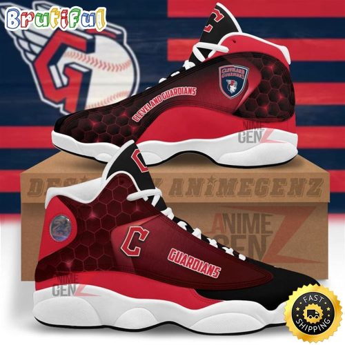 Cleveland Guardians Air Jordan 13 Sneaker Custom For Fans  Unisex Shoes Gift