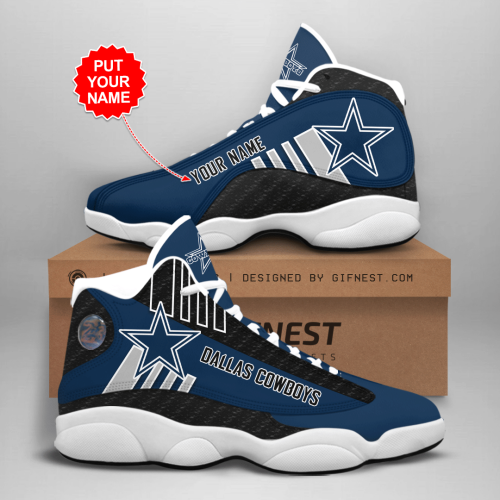Dallas Cowboys Air Jordan 13 Sneaker Custom For Fans Gift