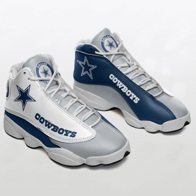Dallas Cowboys Air Jordan 13 Sneaker Custom For Fans Gift