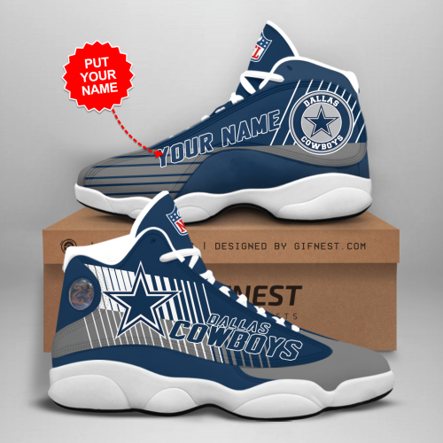 Dallas Cowboys Air Jordan 13 Sneaker Custom For Fans Gift