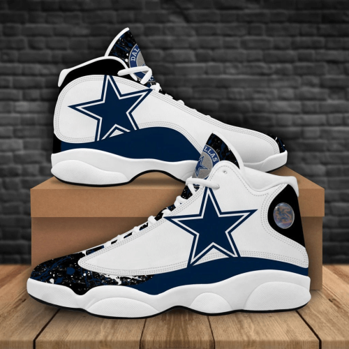 Dallas Cowboys Air Jordan 13 Sneaker Custom For Fans Gift