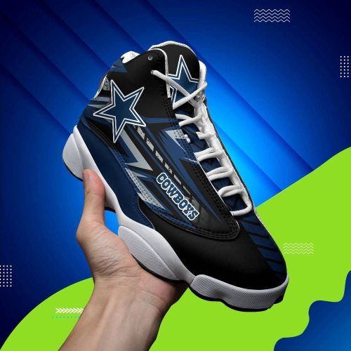 Dallas Cowboys Air Jordan 13 Sneaker Custom For Fans Gift