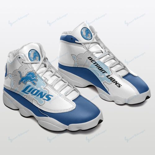 Detroit Lions Air Jordan 13 Sneaker Custom For Fans Gift