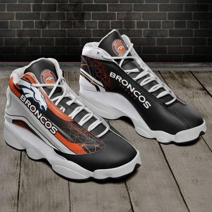 Denver Broncos NFL Air Jordan 13 Sneaker Custom For Fans Gift