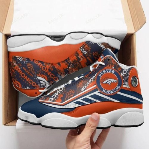 Denver Broncos NFL Air Jordan 13 Sneaker Custom For Fans Gift