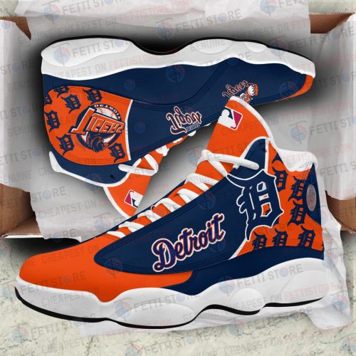 Detroit Tigers Air Jordan 13 Sneaker Custom For Fans  Unisex Shoes Gift