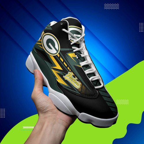 Green Bay Packers Air Jordan 13 Sneaker Custom For Fans Gift