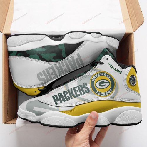 Green Bay Packers Air Jordan 13 Sneaker Custom For Fans Gift