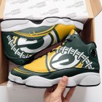 Green Bay Packers Air Jordan 13 Sneaker Custom For Fans Gift