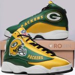 Green Bay Packers Air Jordan 13 Sneaker Custom For Fans Gift