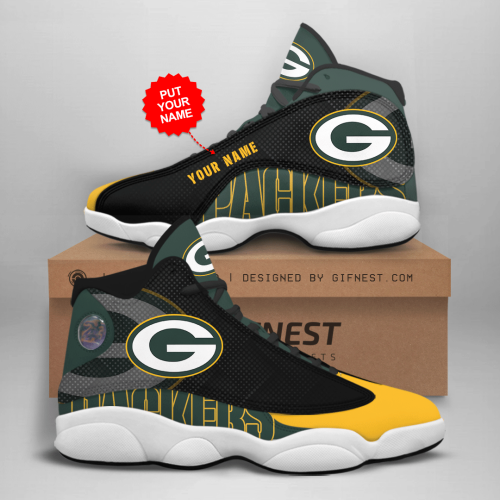 Green Bay Packers Air Jordan 13 Sneaker Custom For Fans Gift