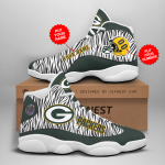 Green Bay Packers Air Jordan 13 Sneaker Custom For Fans Gift