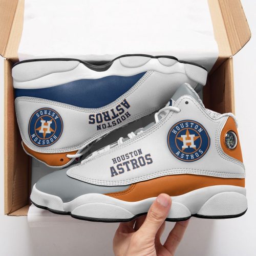 Houston Astros Air Jordan 13 Sneaker Custom For Fans  Unisex Shoes Gift