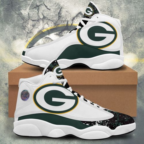 Green Bay Packers Air Jordan 13 Sneaker Custom For Fans Gift