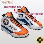 Houston Astros Air Jordan 13 Sneaker Custom For Fans  Unisex Shoes Gift