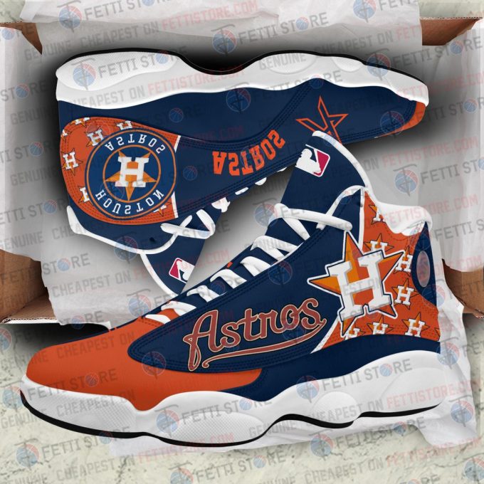Houston Astros Air Jordan 13 Sneaker Custom For Fans  Unisex Shoes Gift