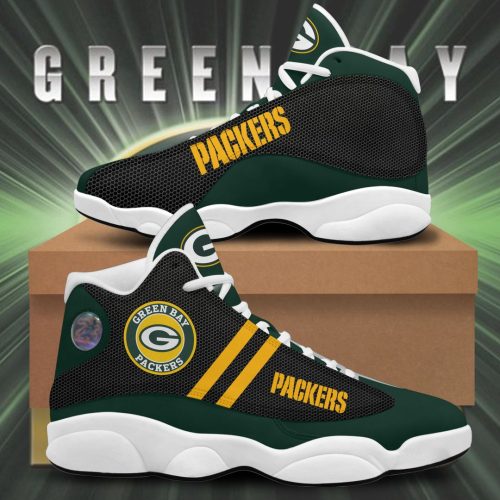 Green Bay Packers Air Jordan 13 Sneaker Custom For Fans Gift