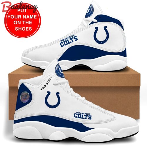 Indianapolis Colts Air Jordan 13 Sneaker Custom For Fans Gift