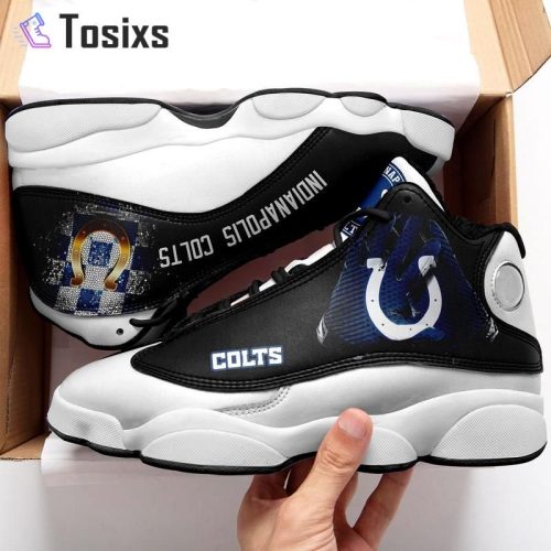 Indianapolis Colts Air Jordan 13 Sneaker Custom For Fans Gift