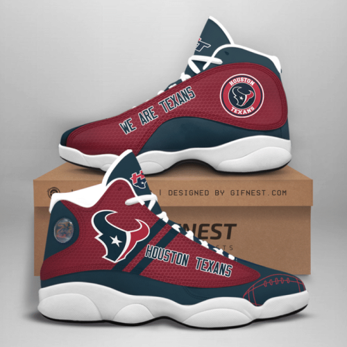 Houston Texans Air Jordan 13 Sneaker Custom For Fans Gift