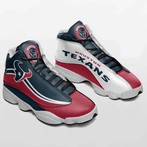Houston Texans Air Jordan 13 Sneaker Custom For Fans Gift