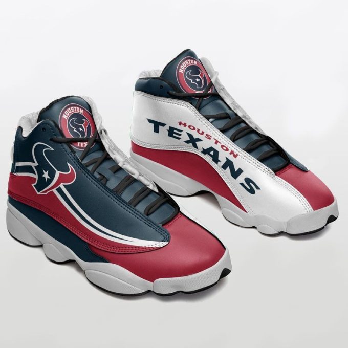 Houston Texans Air Jordan 13 Sneaker Custom For Fans Gift
