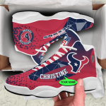 Houston Texans Air Jordan 13 Sneaker Custom For Fans Gift