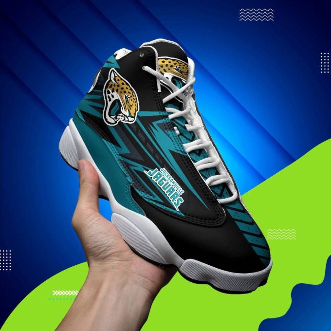 Jacksonville Jaguars Air Jordan 13 Sneaker Custom For Fans Gift